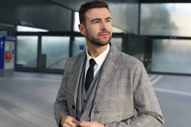 Handsome businessman with a gorgeous look