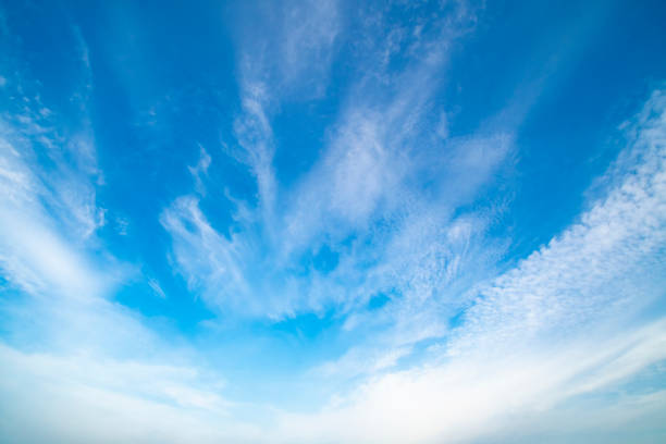 istock Background with sky and clouds receding into perspective. 1738864185