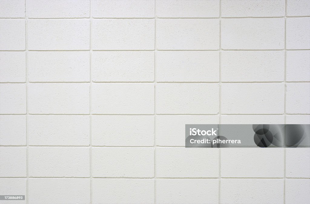 Bloque de pared blanco - Foto de stock de Bloque - Bloque de hormigón libre de derechos