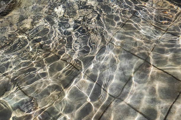 istock Water texture, close-up from the fountain 1738884187