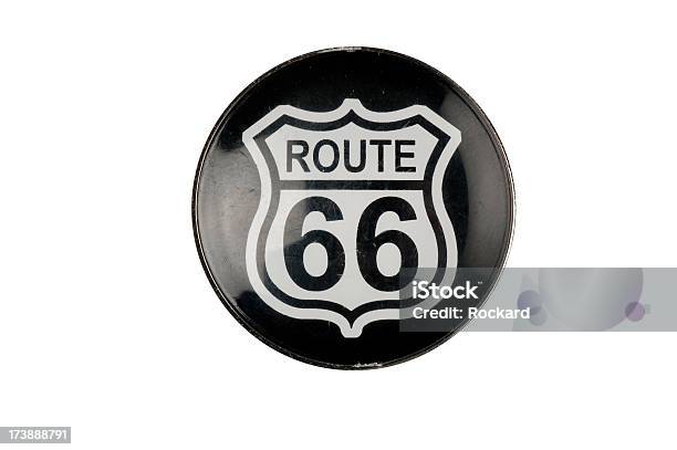 Route 66 - Fotografie stock e altre immagini di Brillante - Brillante, Cerchio, Colore nero