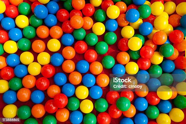 Ball Pit Stock Photo - Download Image Now - Sports Ball, Colors, Plastic