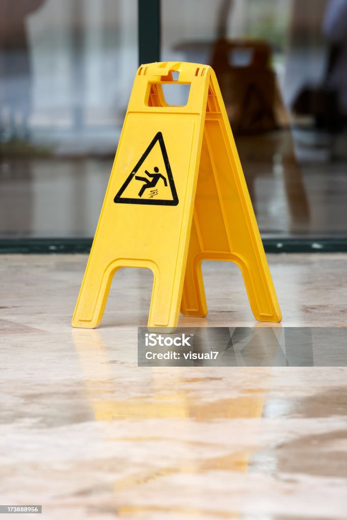 caution wet floor - Royalty-free Caution Wet Floor Foto de stock