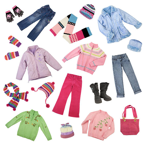istock Girls winter clothes 173889198