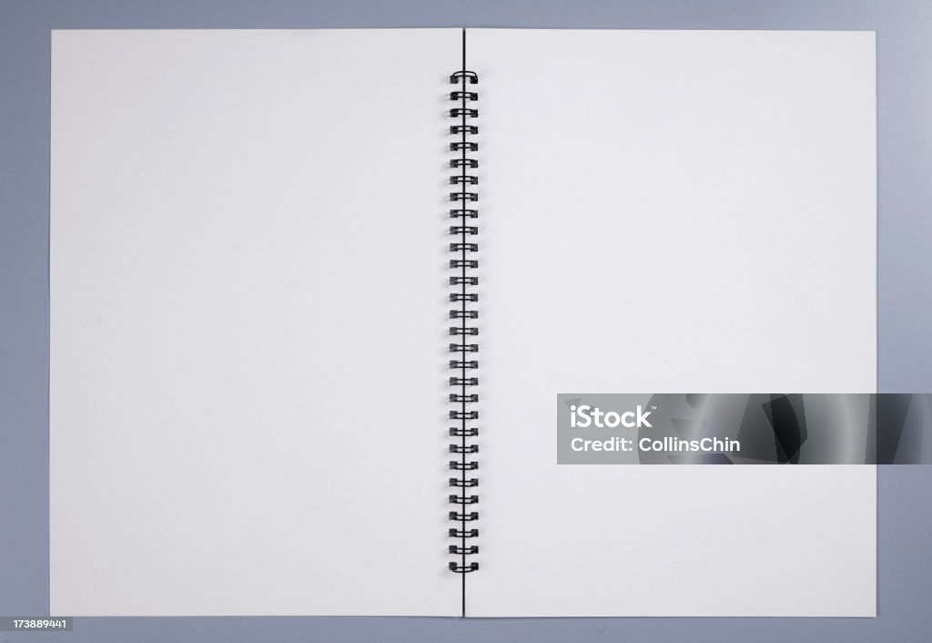 Cuaderno de notas - Foto de stock de Abierto libre de derechos