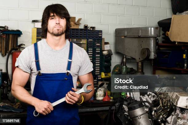 Car Mechanic Stock Photo - Download Image Now - 20-24 Years, Adult, Adults Only