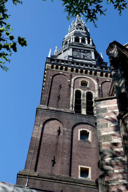 istock Bell Tower in Old Amsterdam Church 173890142