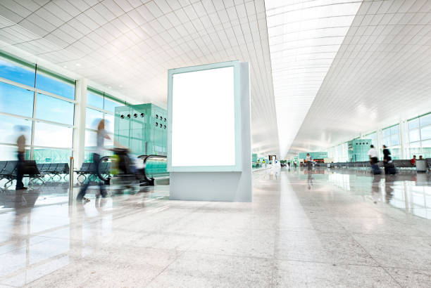 공항 게시판 - airport sign 뉴스 사진 이미지