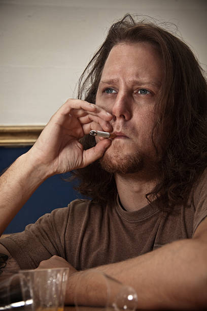 istock Man sitting in a restaurant or bar 173890177
