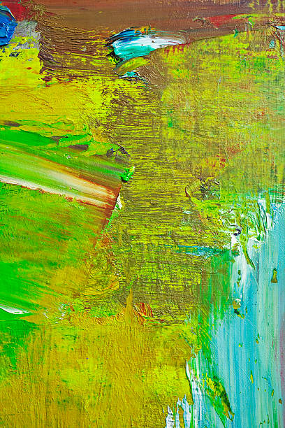 istock Abstract painted green art backgrounds. 173890551