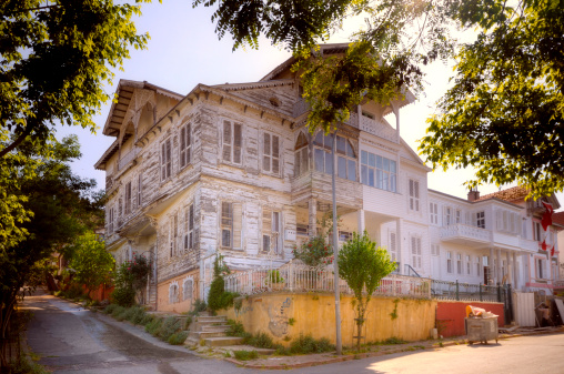 Old house in Heybeliada, Istanbul, Turkey
