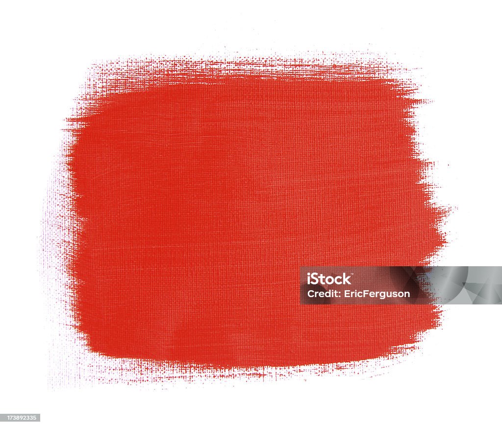 Red Pinselstrich-Optik aus Segeltuch - Lizenzfrei Bunt - Farbton Stock-Foto