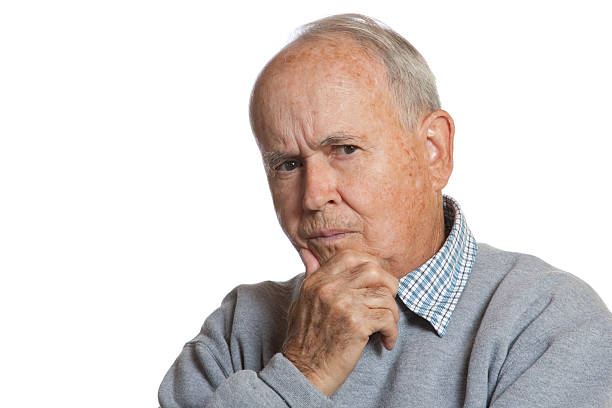 Disbelief Senior man questioning something comb over stock pictures, royalty-free photos & images