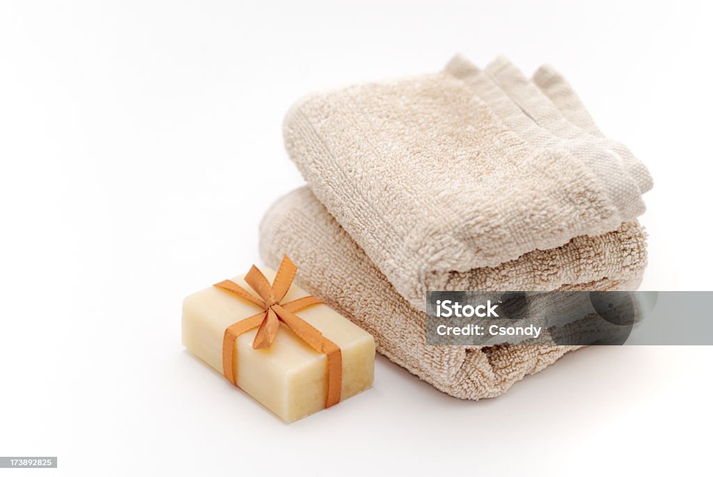 Asciugamani da bagno - Foto stock royalty-free di Accessorio personale