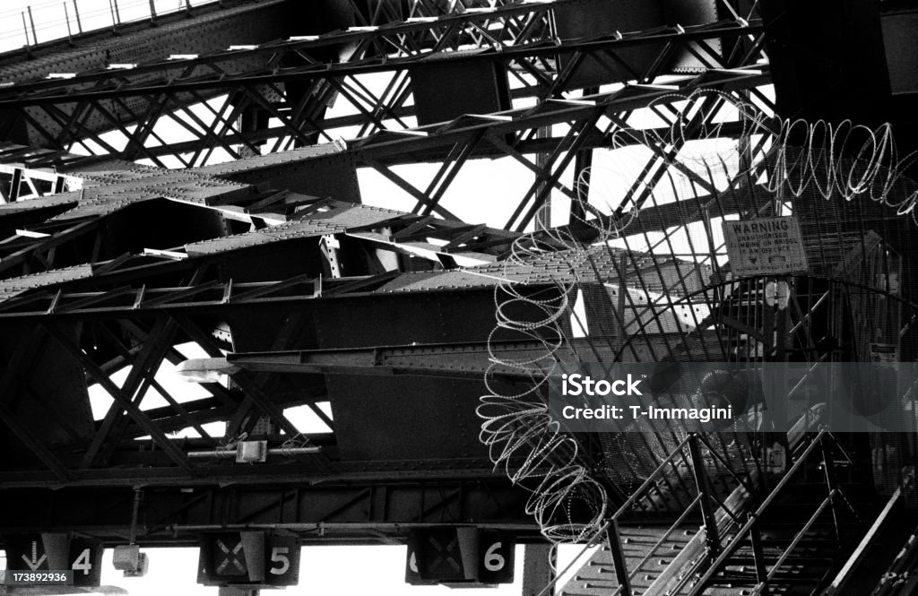 Struttura, il Sydney Harbour Bridge - Foto stock royalty-free di Acciaio