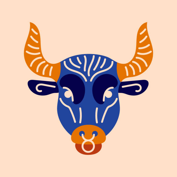 istock Taurus color concept. Zodiac sign. Astrology and horoscope 1738930438