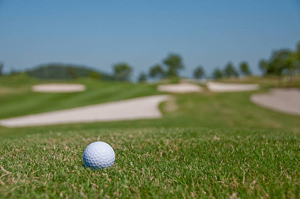 Golf Vision stock photo