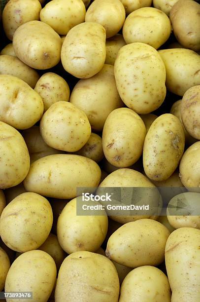 White Kartoffeln Und Gemüse Auf Dem Display In Einem Markt Stockfoto und mehr Bilder von Arrangieren
