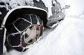 Tire Chains, What All The Fashionable Vehicles Are Wearing