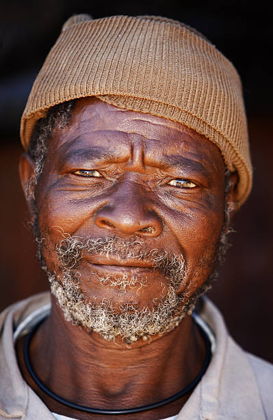 istock Elderly African man frowning 173893866