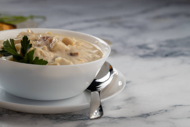 istock Cream soup with potato 1738944173