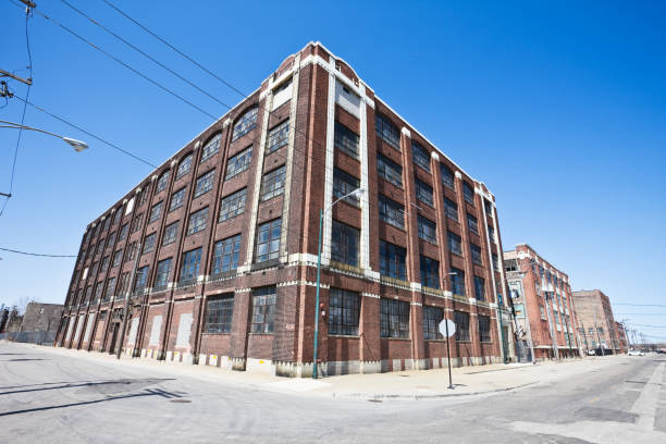 istock Vintage Factory in Chicago 173894448