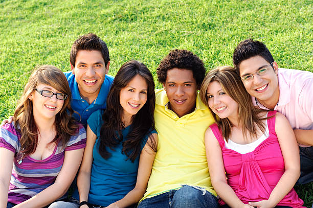 istock Adorable group of friends 173894783
