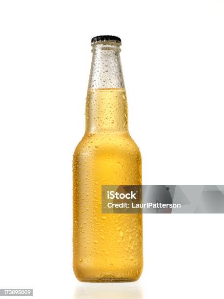 Bottle Of Light Beer Stock Photo - Download Image Now - Beer Bottle, Bottle, Beer - Alcohol