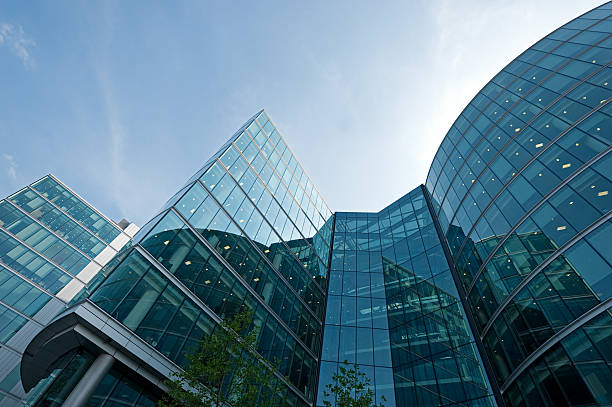 istock Office building in a London financial district 173895378