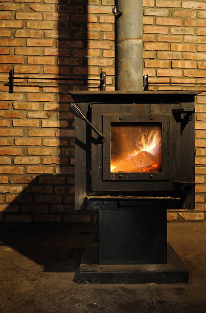 istock Wood Burning Stove 173895685