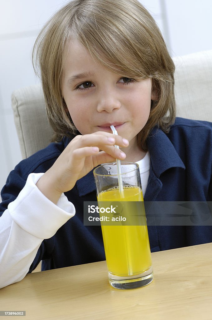 Picia pomarańczowy Lemoniada - Zbiór zdjęć royalty-free (Dziecko)