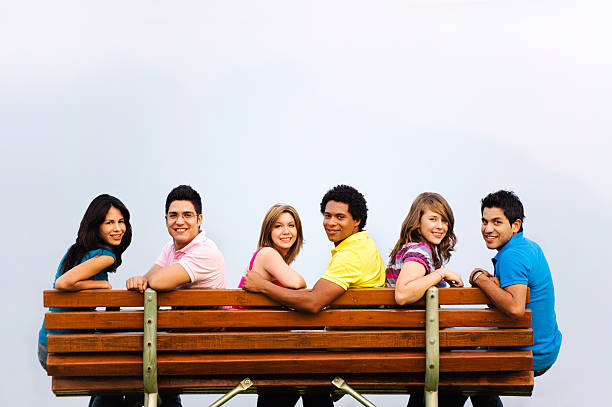 istock Beautiful group of friends 173896657