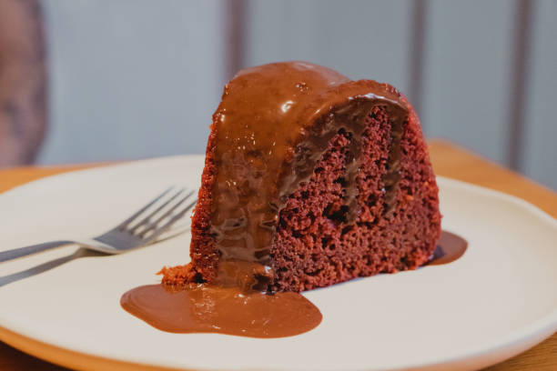 istock piece of chocolate cake with melted chocolate 1738966606