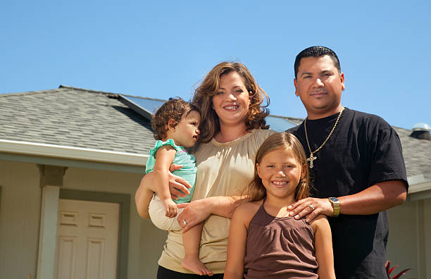 istock Hispanic Family Portrait 173897178