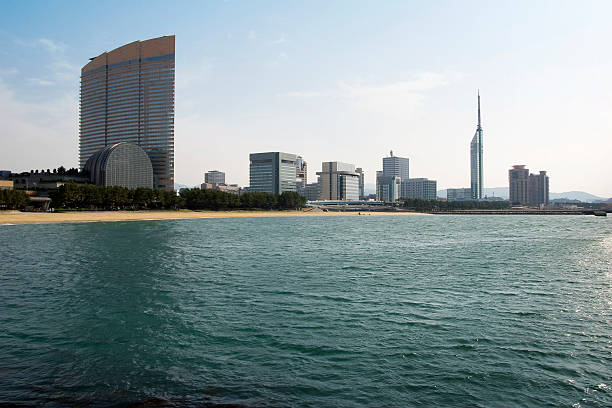 istock Fukuoka beach and tower 173897524