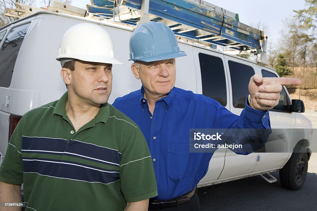 Trabalhadores de construção - Foto de stock de 30 Anos royalty-free