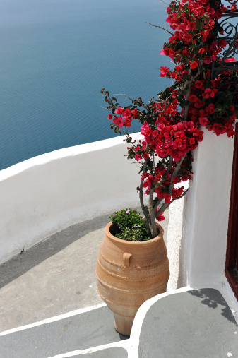 Two ceramic clay pots as part of UAE heritage. High quality photo.