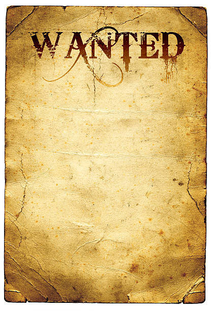Wanted Poster Wild West An old wanted poster from the American Wild West desire photos stock pictures, royalty-free photos & images