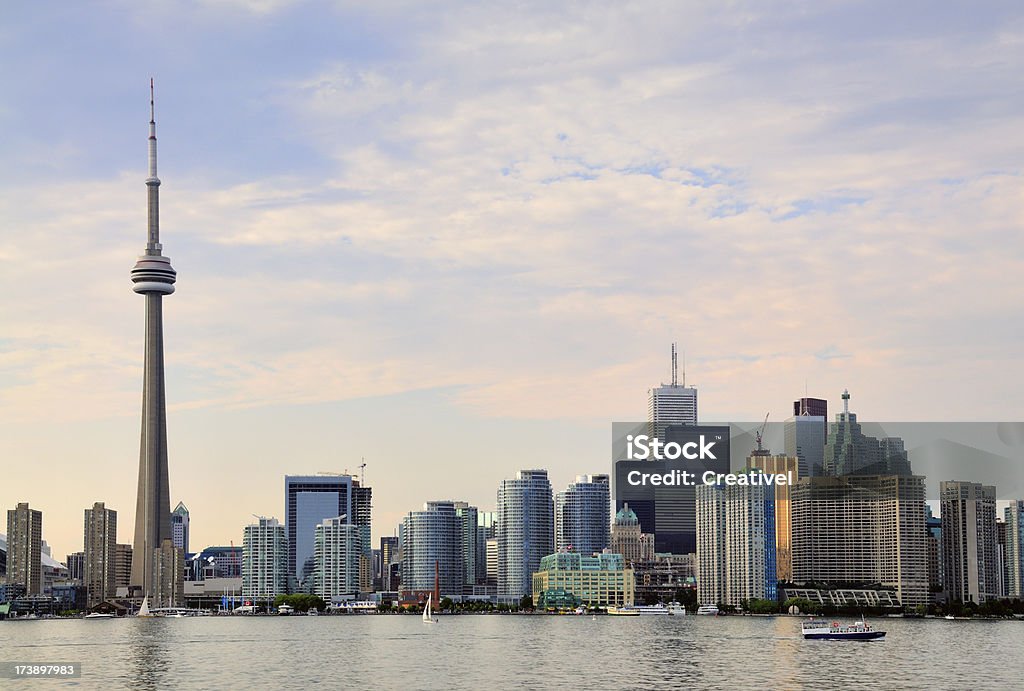 Skyline di Toronto - Foto stock royalty-free di Acqua