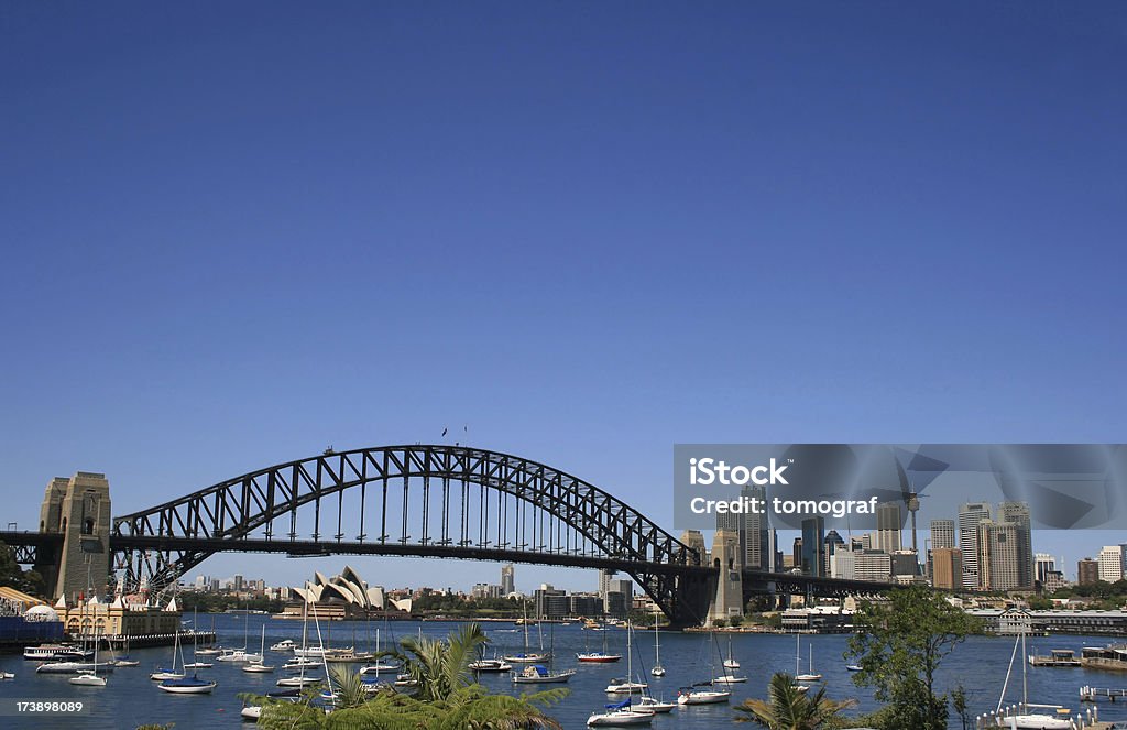 Horizonte de Sydney - Royalty-free Ajardinado Foto de stock