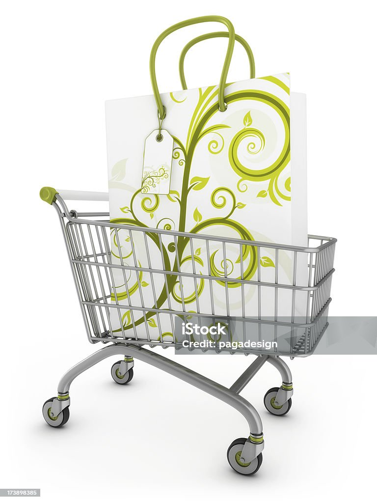 eco shopping cart http://i988.photobucket.com/albums/af1/pagadesign/lightbox036.jpg Branch - Plant Part Stock Photo