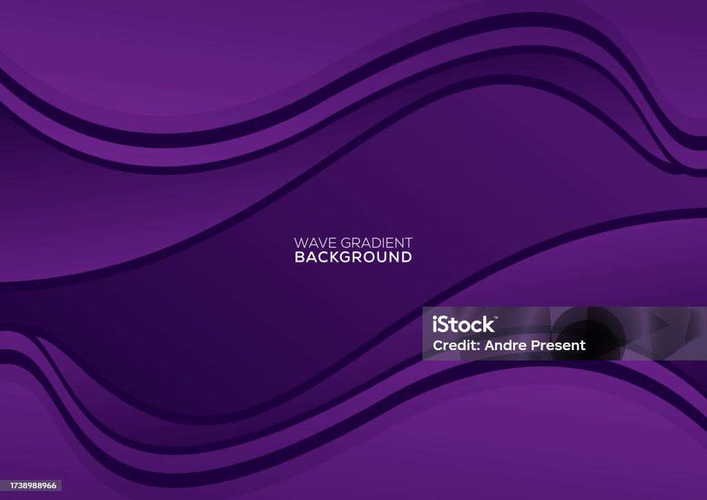 Wave Pattern Gradent Modern Wave Gradient Background Design Stock Illustration - Download ...