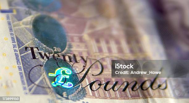 Banconota Da Venti Sterline - Fotografie stock e altre immagini di Stampare - Stampare, Valuta, Valuta britannica