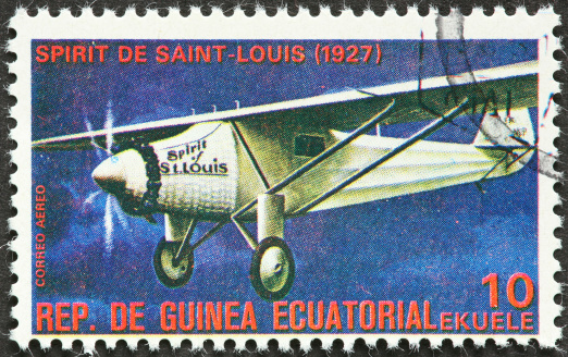 Cancelled Stamp From The United States Commemorating The 50th Anniversary Of Powered Flight