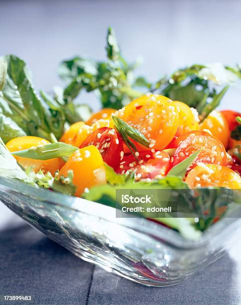 Tomato Salad Stock Photo - Download Image Now - Abundance, Close-up, Collection