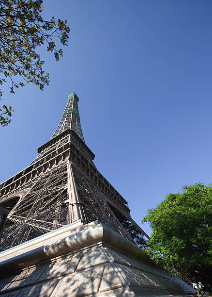 istock Particular perspective of the Eiffel Tower in Paris, France 173899621