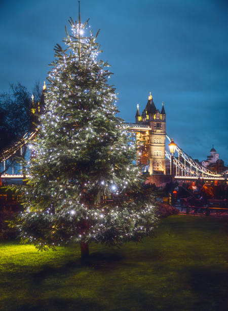 istock Tower Bridge and Christmas time in London, UK 1738996974