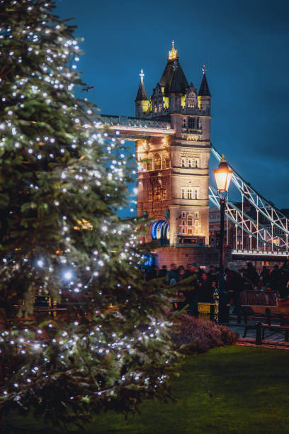 istock Tower Bridge and Christmas time in London, UK 1738996976