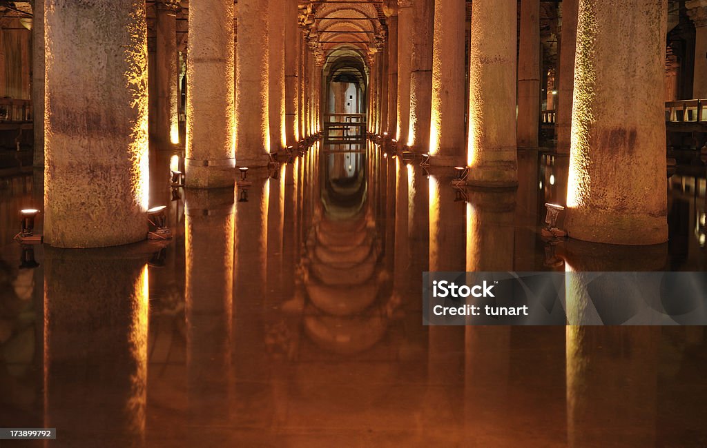 Citerne Basilique, istanbul, Turquie - Photo de Antique libre de droits