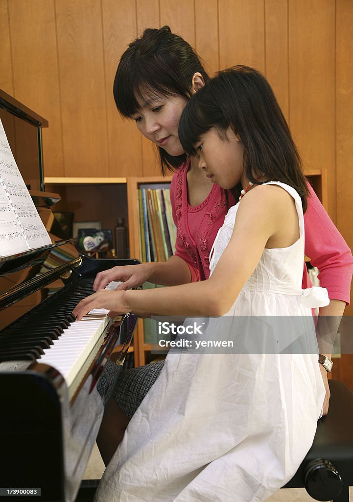 Piano-Unterricht - Lizenzfrei Klassenzimmer Stock-Foto